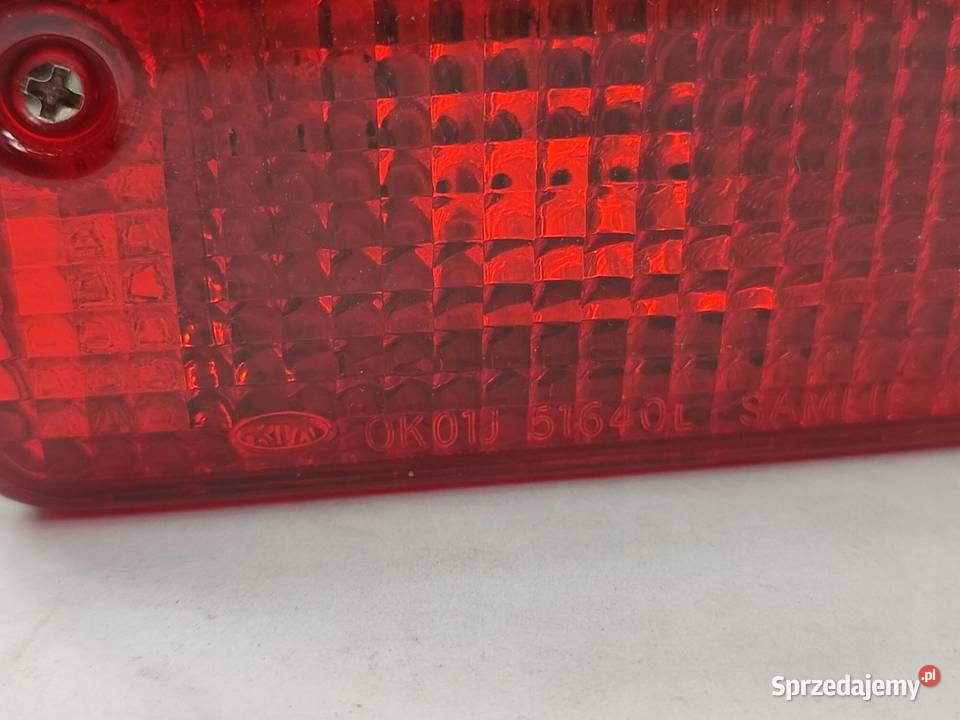 LAMPA PMGIELNA TYŁ KIA SPORTAGE SUV K00 4WD 9703 lubelskie
