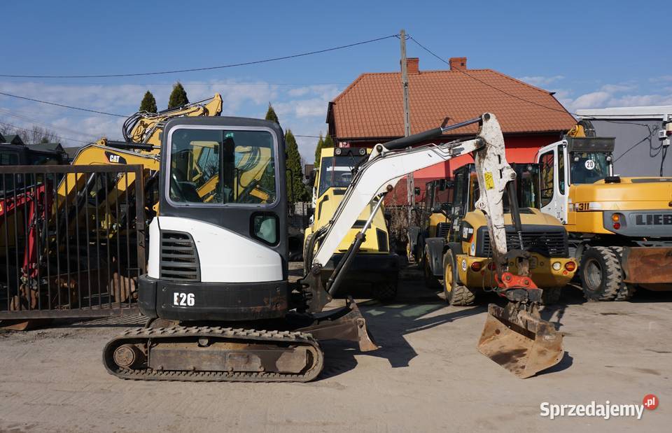 Minikoparka Bobcat E 26 2013 nie Jeziorko