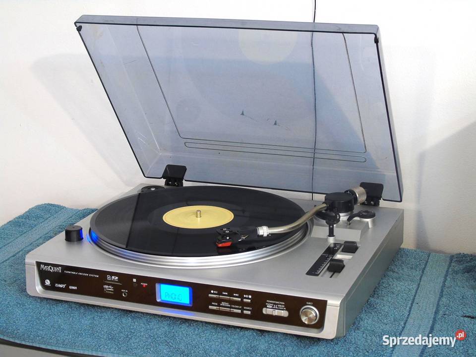 Gramofon USB mp3 rec MarQuant sprawny DOSTAWA podkarpackie Jasło