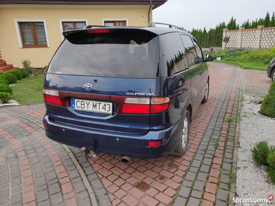 Toyota Previa 20 D4D w super wersji SKÓRY CD Łochowo