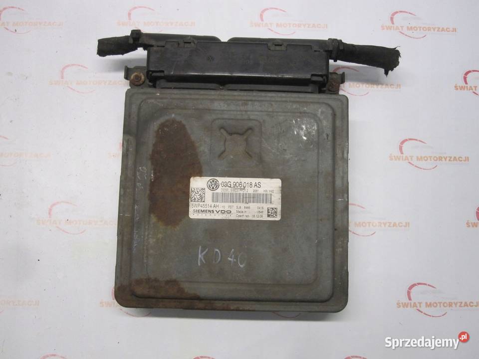 VW GOLF PASSAT 20 TDI moduł sterownik silnika Części samochodowe Kielce