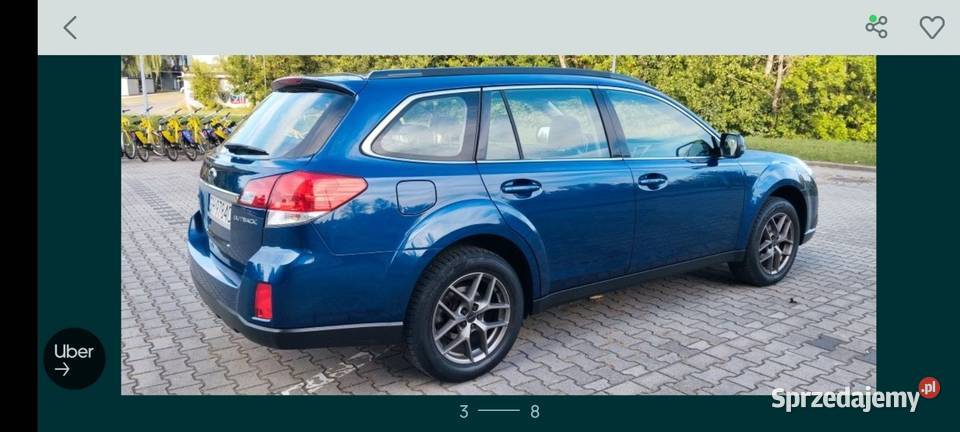 Subaru Outback 4x4 25 Bokser LPG 167 2012 automatyczna Bytom