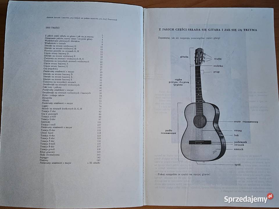 ABC gitary Jerzy Powroźniak Pozostałe małopolskie Oświęcim sprzedam