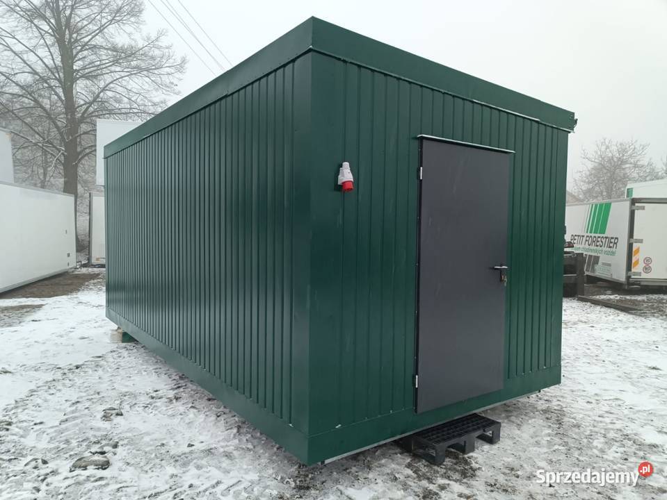 Kontener biurowy socjalny pawilon K123 Laskowa