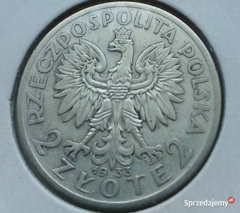 POLSKA2 1933 r SREBRO Numizmatyka Kolekcje