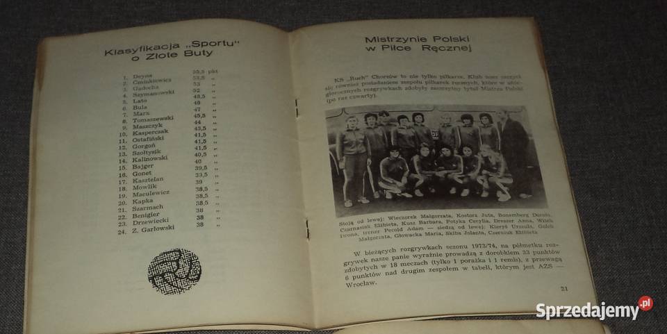 KS Ruch Chorzów Sport Club Feyenoord Wiosna 74 śląskie Piekary Śląskie