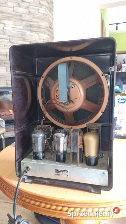 Stare zabytkowe przedwojenne radia SABA DE 20W Warta sprzedam