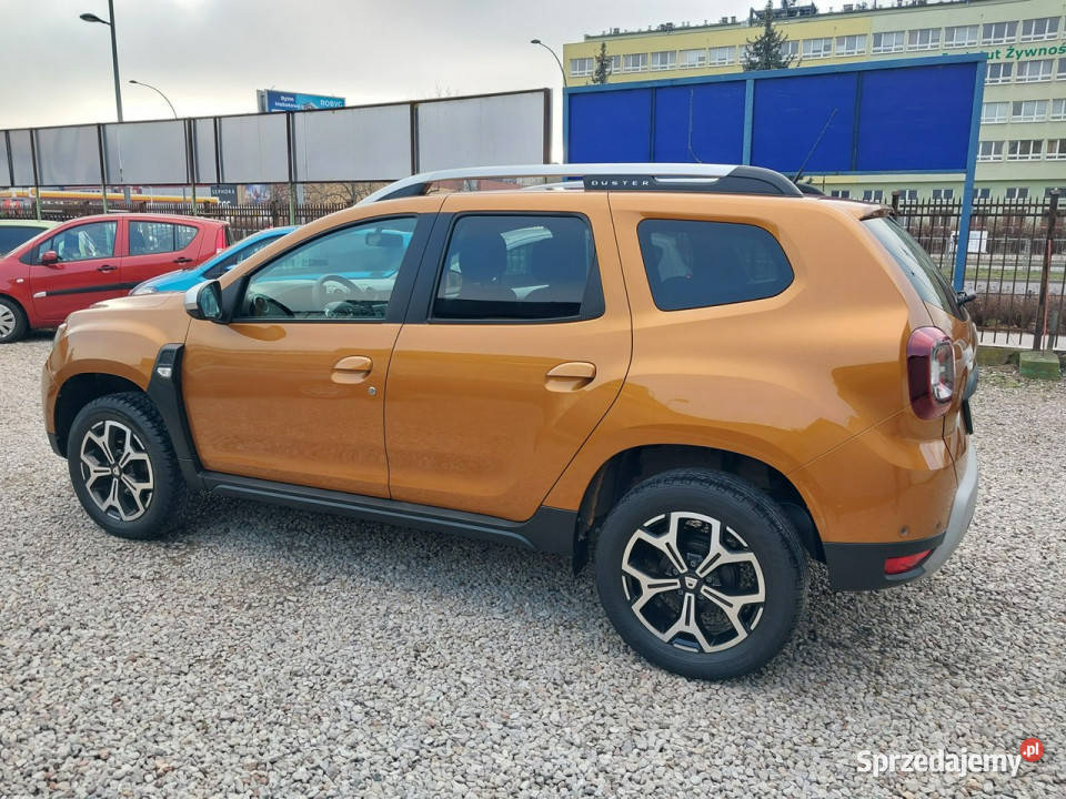 Dacia Duster 16 benz SALON pierwszy wł 100 pomarańczowy