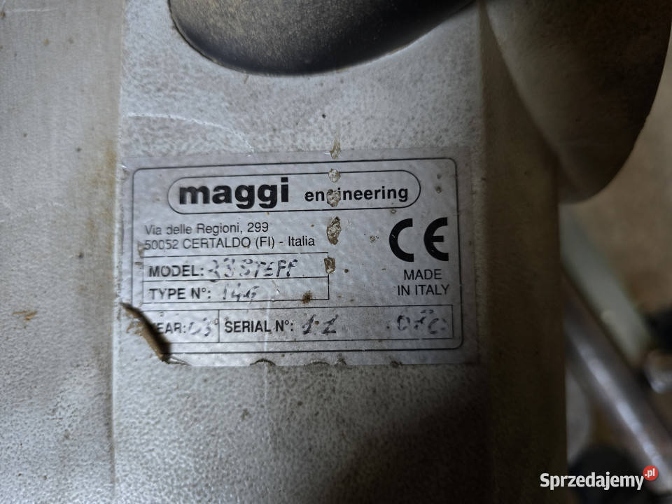 Frezarka dolnowrzecionowa SAMCO ITALY z posuwem Szczytno