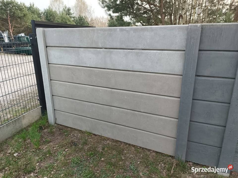 Ogrodzenie betonowe Płyta betonowa 25200 Brończany