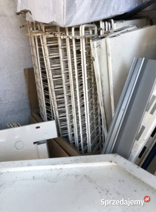 Regał sklepowymagazynowy biały dodatkowe Łódź