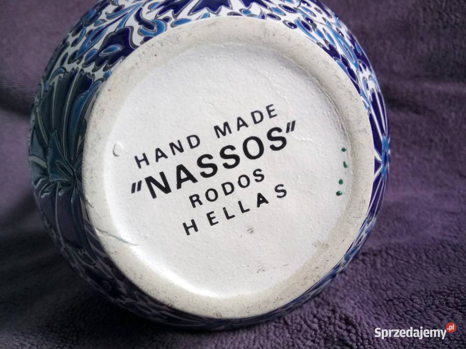 Wazon ceramiczny Nassos Grecja piękny Warszawa