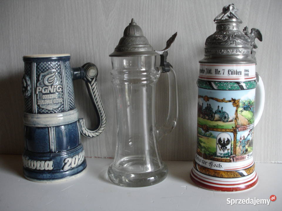 Kufle do piwa kolekcjonerskie Birofilistyka Zielona Góra