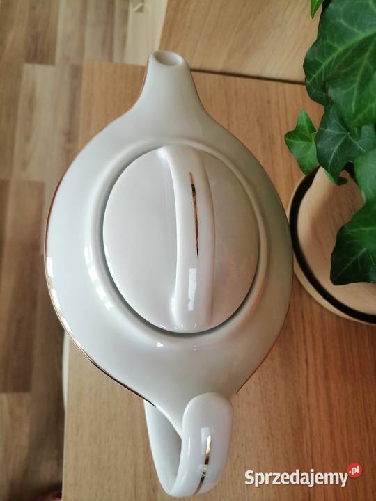 Porcelanowy komplet do kawy imbryk waza Kraków sprzedam