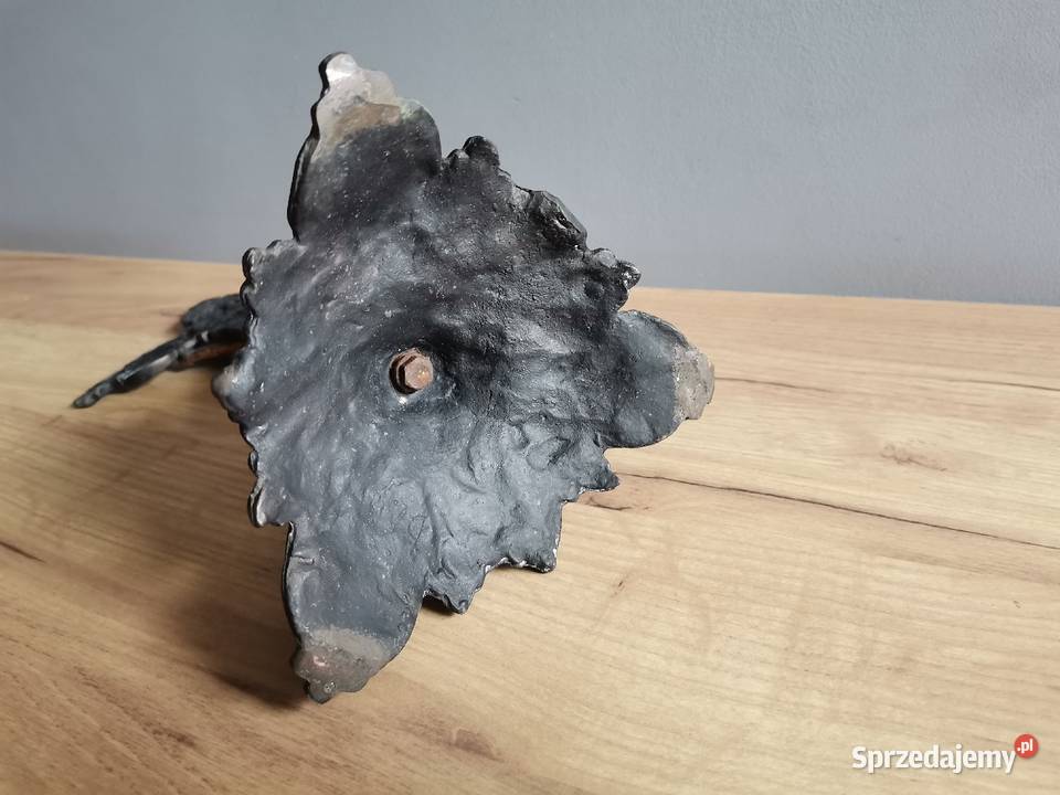 Stary duży Krzyż mosiężny Krucyfiks Pasyjka Katowice sprzedam