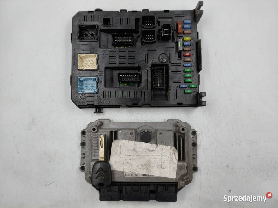 Sterownik Silnika Citroen C4 16 16v 9657489380