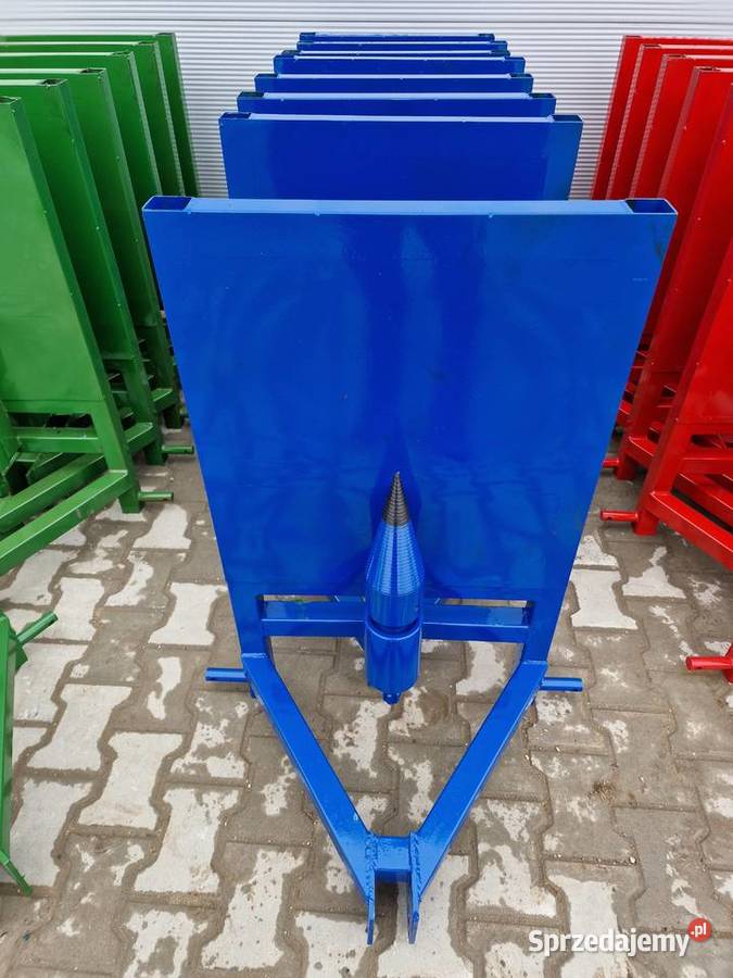 Łuparka do drewna drzewa 100 MM na wałek WOM Zielona sprzedam