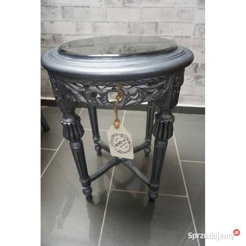 GRAFITOWY STOLIK Z BLATEM Z GRANITU 38cm Rzeszów