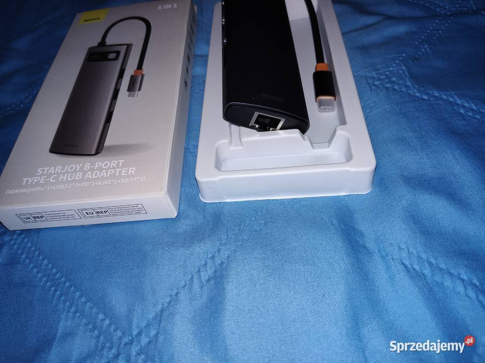 Hub 8in1 Baseus do laptopów usbc Nowa Sól