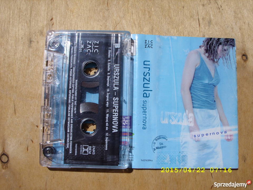 Rock kaseta URSZULASUPERNOWA ZICZAC Wołów