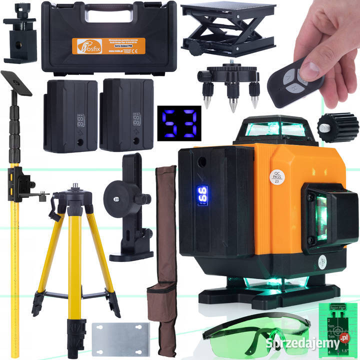 Poziomica Laserowa Rosfix Orange Tiger 16 Linii