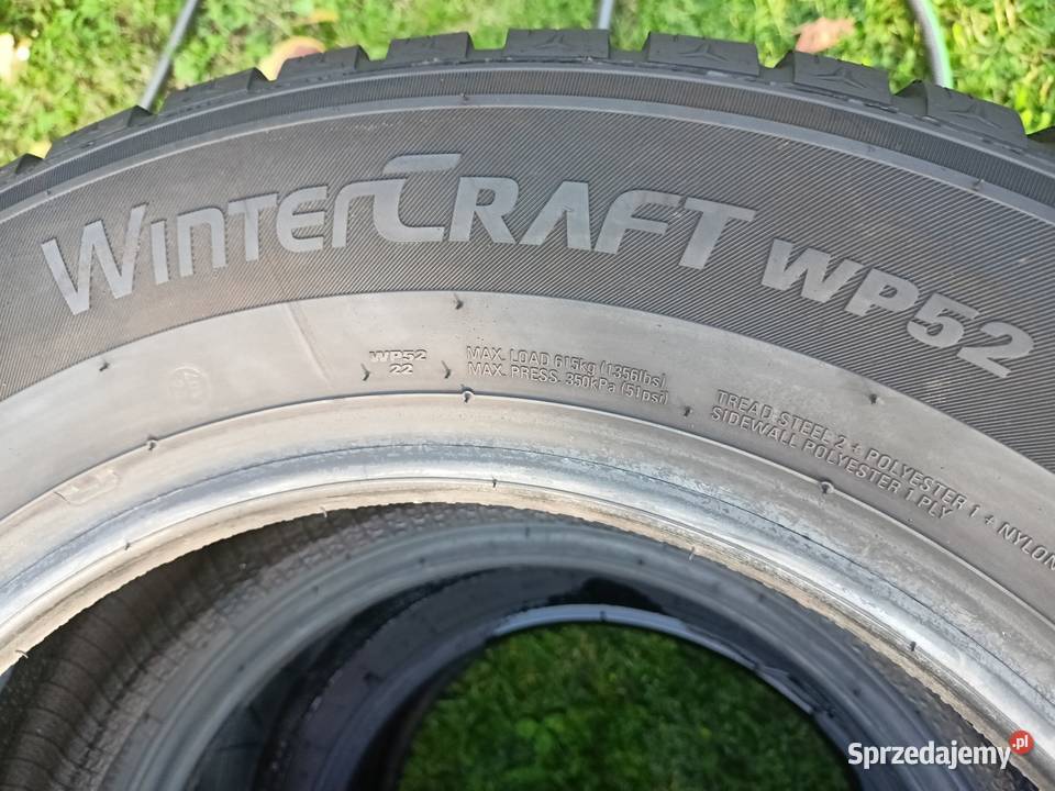 19565 R15 Kumho WinterCraft 8mm 2023r Para 260 Binkowo