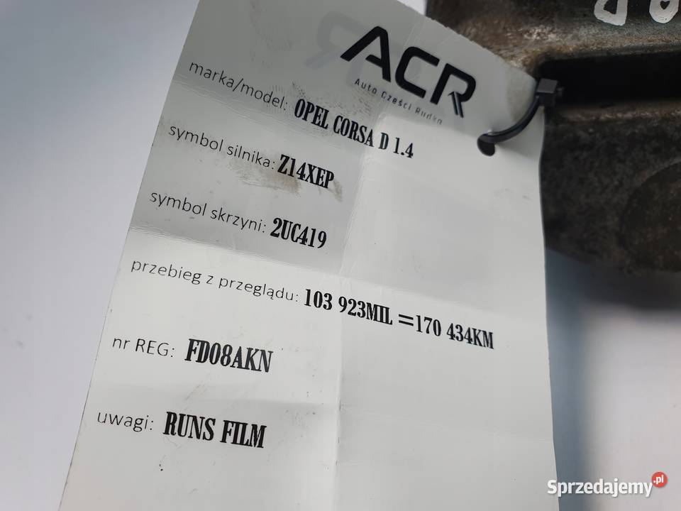 SPRĘŻARKA KLIMATYZACJI Opel Corsa D 14 16v osobowe Chełm