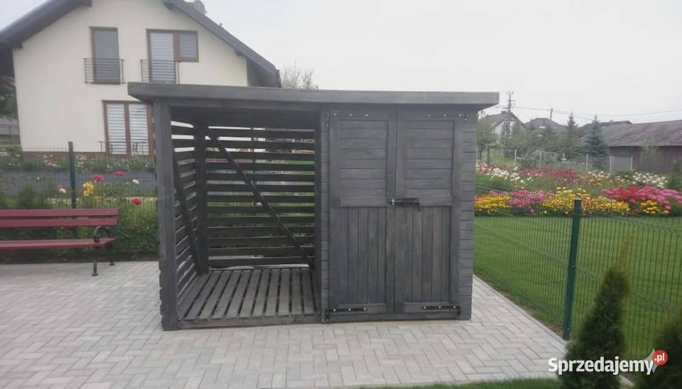 Domek z drewutnią sprzedam