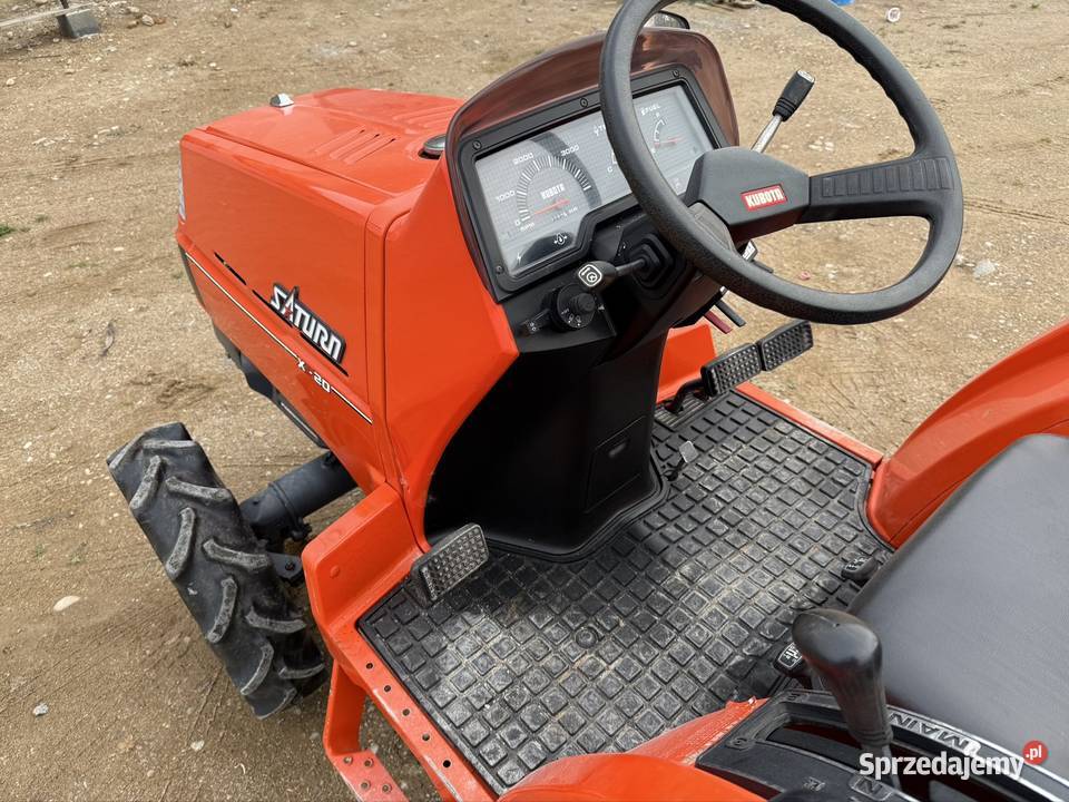 Japoński traktorek Kubota Saturn x20 diesel 4x4 Olecko