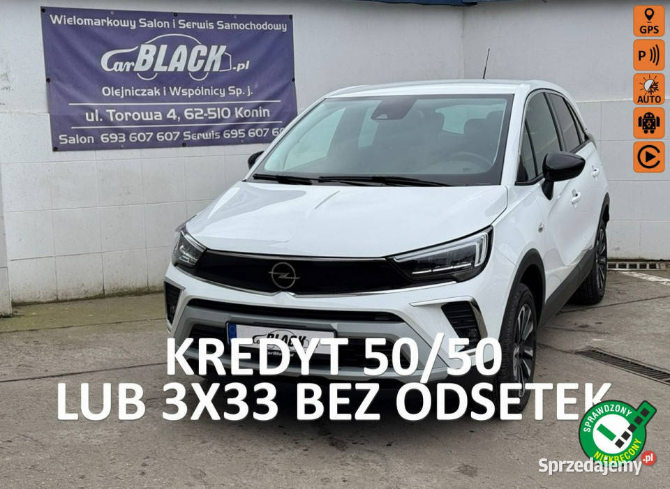 Opel Crossland X Pisemna Gwarancja 12 miesięcy isofix Crossland X