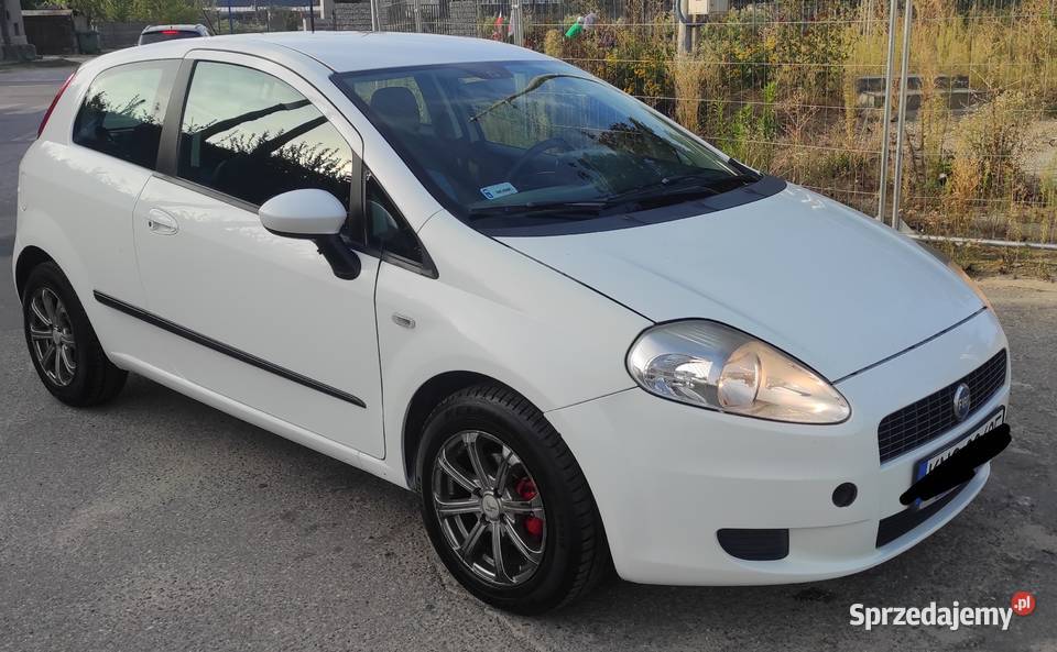Sprzedam ładnego fiata grandę putno 2007 12 Punto Nowy Sącz