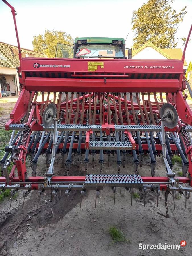 Agregat uprawowo siewny konskilde nieuszkodzony wielkopolskie Konin sprzedam