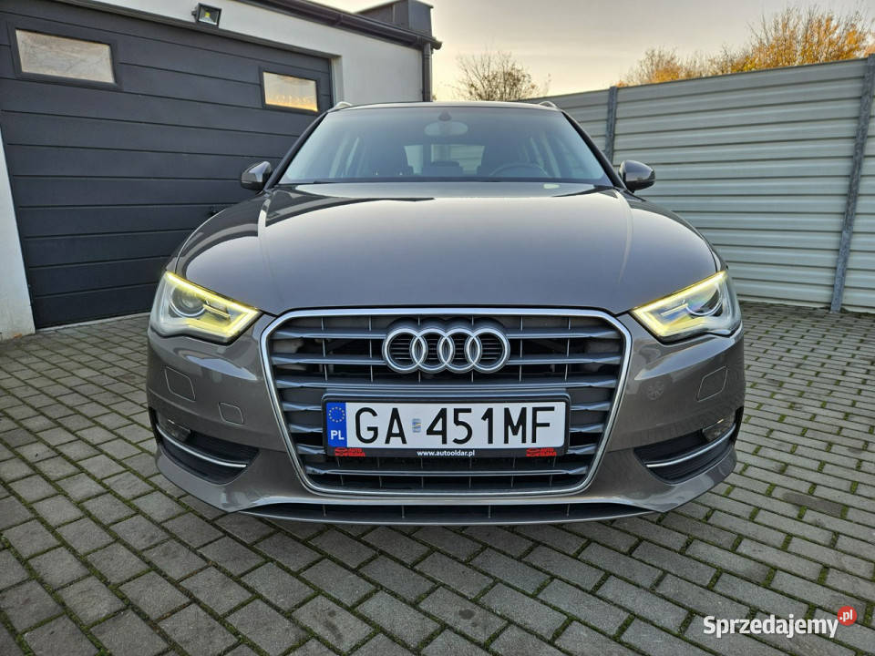 Audi A3 14 TFSi 125 xenon BEZWYPADEK 5 drzwi manualna Gdynia