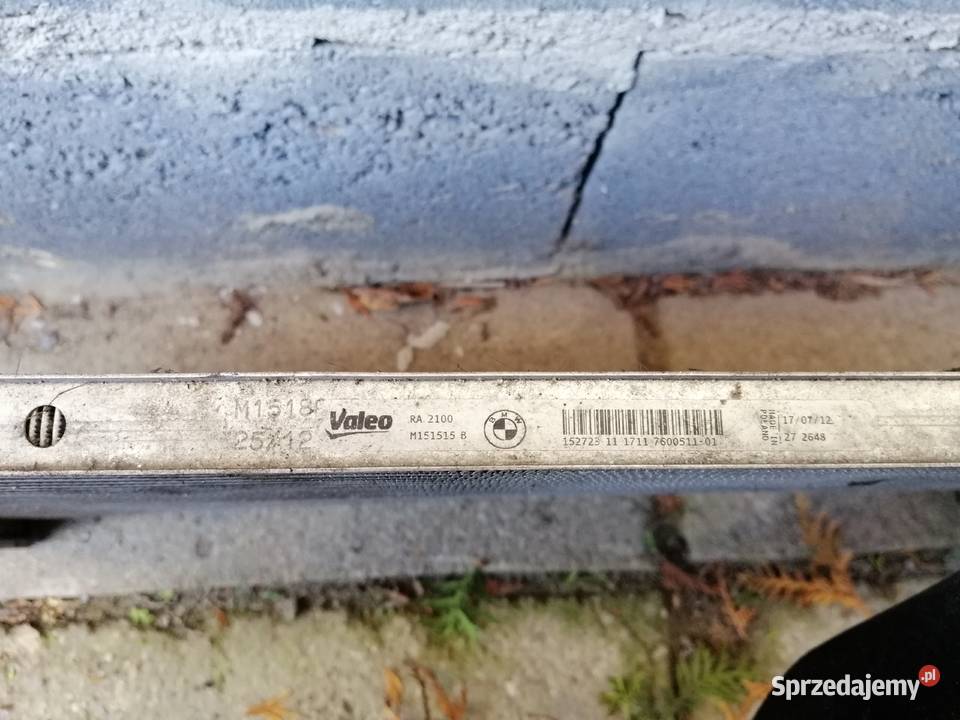 CHŁODNICA WODY BMW F20 F22 F30 F32 F34 łódzkie Poddębice sprzedam