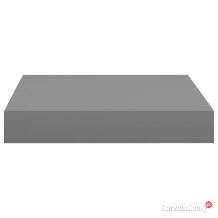 Półki ścienne 2 szare 23 x 235 x 38 MDF WM323845 Warszawa