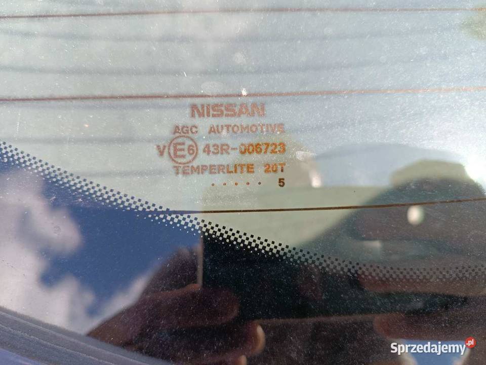 KLAPA SZYBA BAGAŻNIKA NISSAN QASHQAI 11 sprzedam