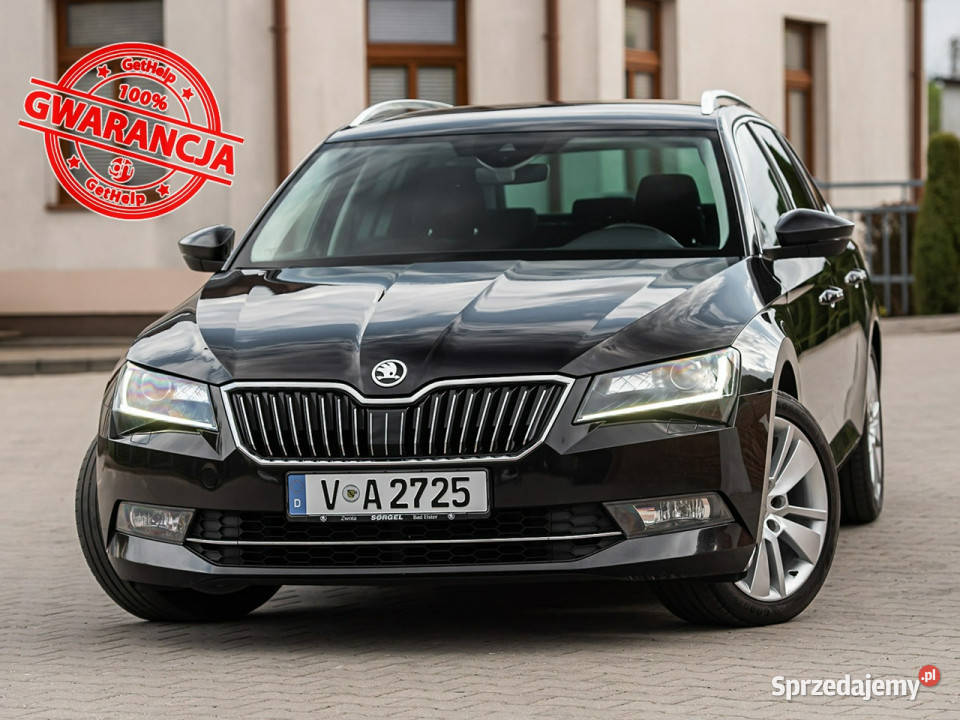 koda Superb 20TDI CR 150 Super Stan Zadbana III lakier metallic Zwoleń