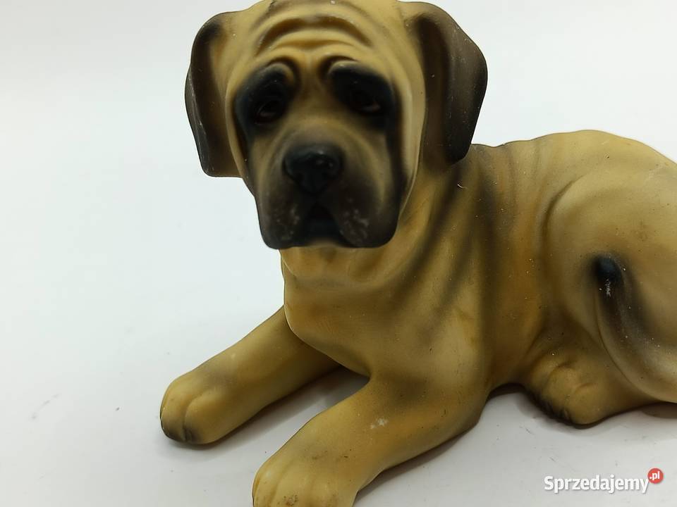 Figurka pies mastif angielski porcelana STILIA Figurki i rzeźby Zamość sprzedam