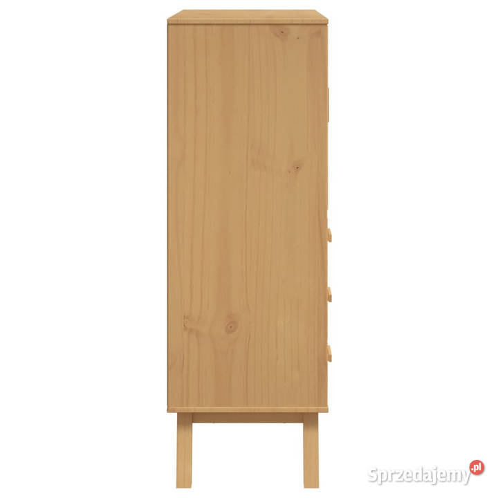 Szafka OLDEN brązowa 85x43x125 lite drewno Warszawa