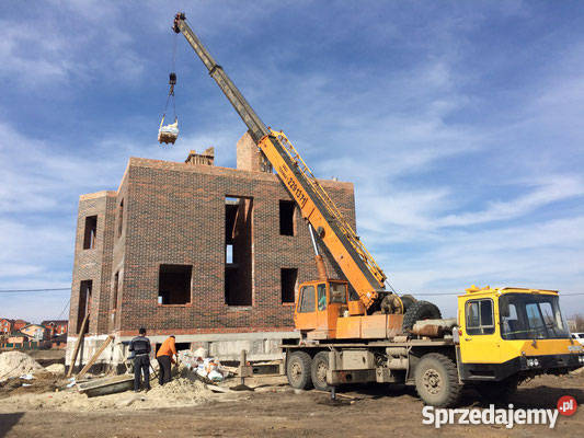 Usługi dźwigowe Wrocław Dźwig 25Ton