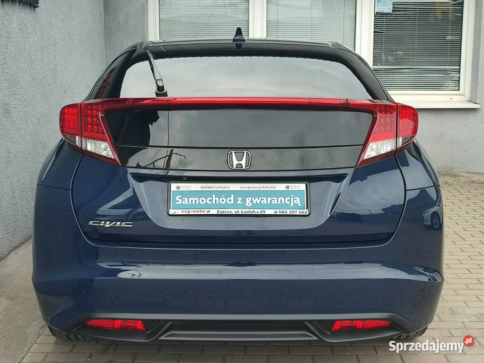 Honda Civic Nawigacja kamera bogata bezwypadkowy Zgierz