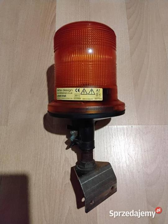 Pomarańczowa lampa ostrzegawcza Zambrów