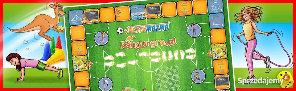 gra XXL ACTIVMATMA DZIECI do skakania nauki Warszawa