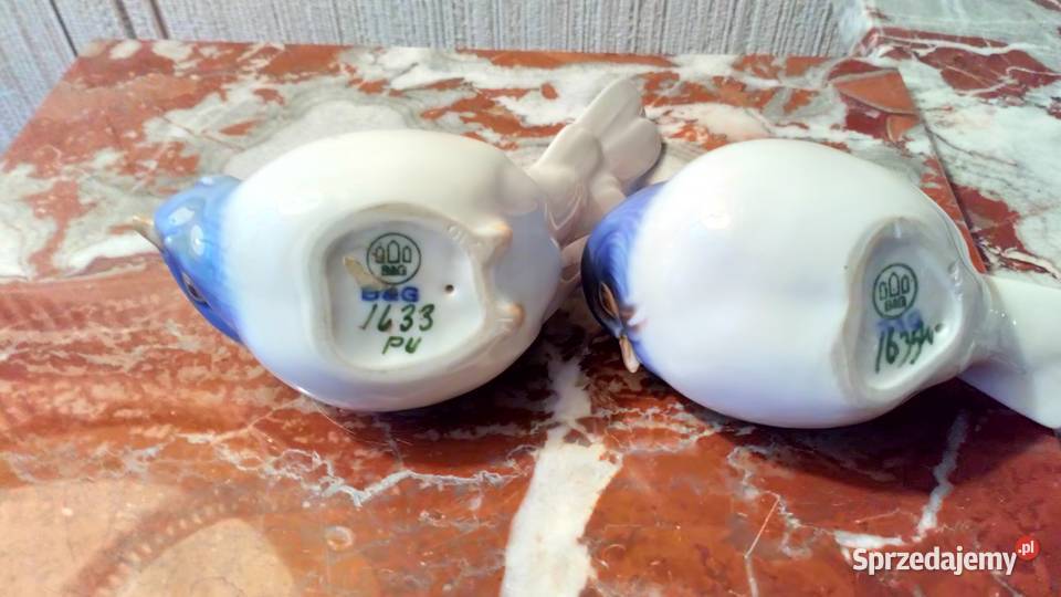 Ptaszki porcelanowe BG Dom i Ogród warmińsko-mazurskie Olsztyn sprzedam