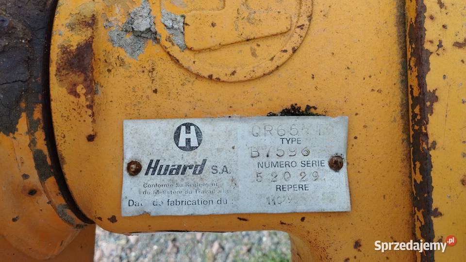 Pług obrotowy Huard KHUN QR65T 31 nieuszkodzony Chełm