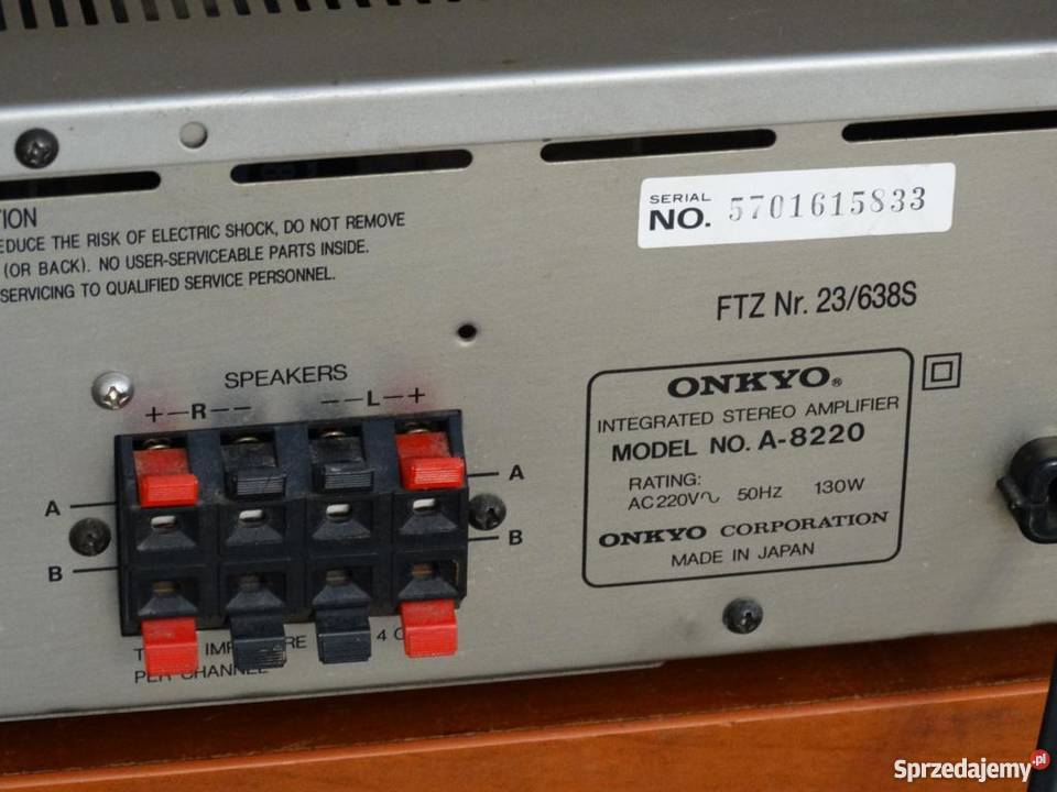 Wzmacniacz Onkyo A8220 mocny i sprawnyWYSYŁKA Elektronika Jasło sprzedam