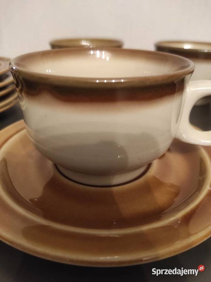 Filiżanki Dana porcelit Pruszków Warpechy Stare sprzedam