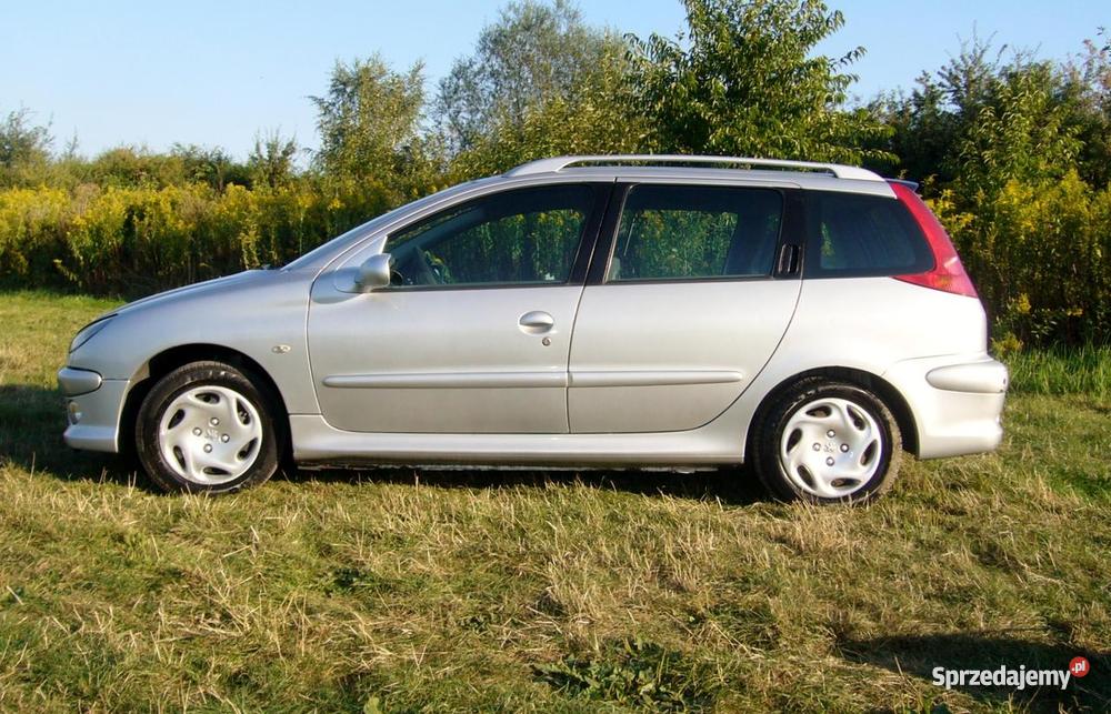 PEUGEOT 206 SW KOMBI SREBRNY METALIK radio / CD Gliwice