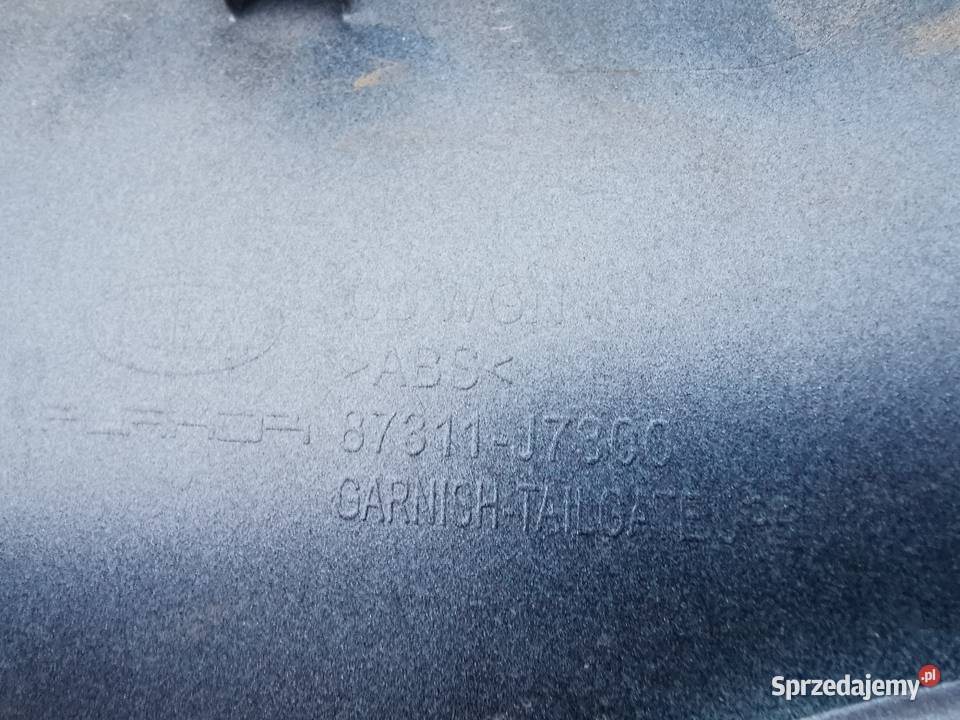 Blenda klapy tył tylnia kia ceed 3 III kombi 18 Międzychód