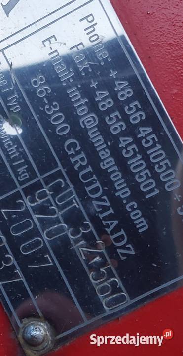 Brona talerzowa Talerzówka Unia Cut 32 m nieuszkodzony sprzedam